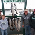 F12-1 Baileys Harbor WI  Recreation Family   Fishing Day